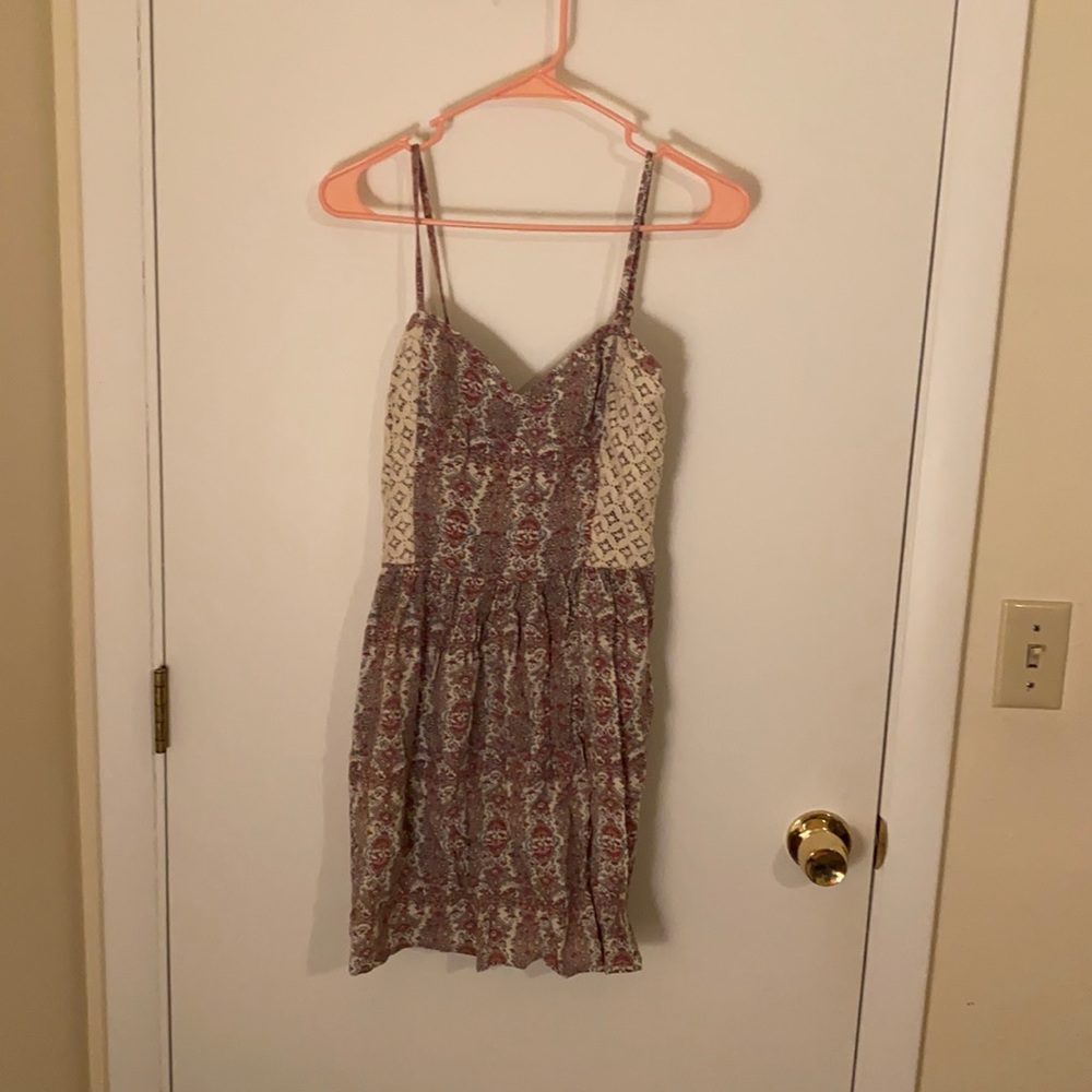 Abercrombie dress. Old fashioned floral print